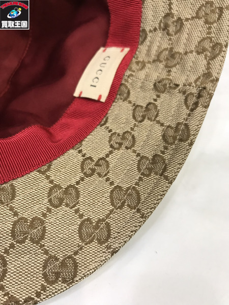 GUCCI/フェドラハット/ベージュ/グッチ/帽子[値下]