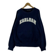 OLD・VINTAGE スウェット・トレーナー EARLHAM/ネイビー/GEARボディ
