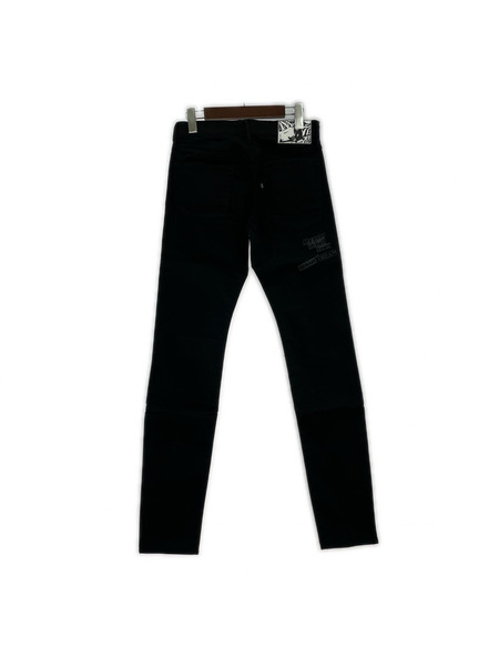 HYSTERIC GLAMOUR DESTROY ALL MONSTERS/CULT DAM PATTERN 黒