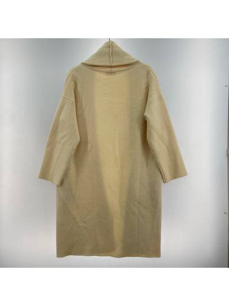 TOMORROWLAND ジャケット カシミヤ混 ウールコート イアボリー