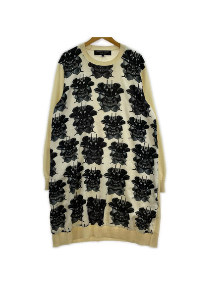 COMME des GARCONS HOMME PLUS 21AW DARK ROOM期 ロングニット L
