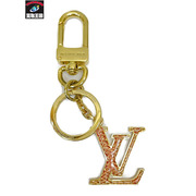LOUIS VUITTON ポルト クレ LV ギヨーシュ キーホルダー