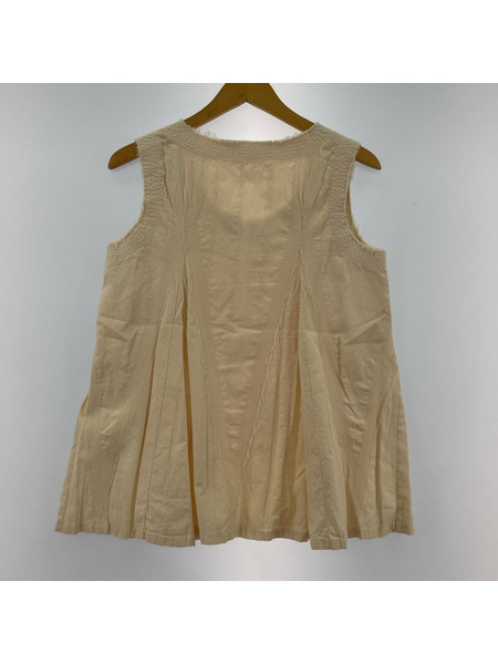 ISSEY MIYAKE チュニック A.POC/デザインカットソー/アイボリー/2