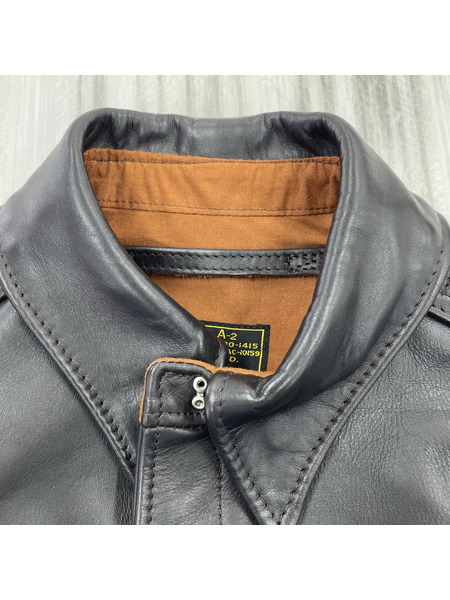 AVIREX レザージャケット A-2 ブラウン (36) 783-4950009