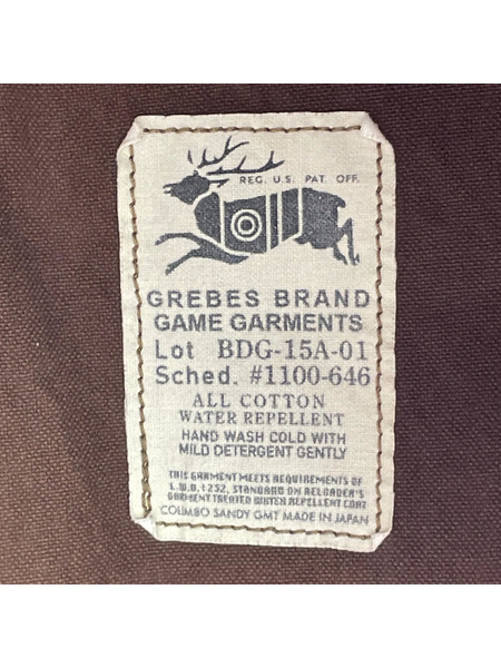 COLIMBO ジャケット BEAR COUNTRY LUMBERJACK VEST (L) 茶[値下]