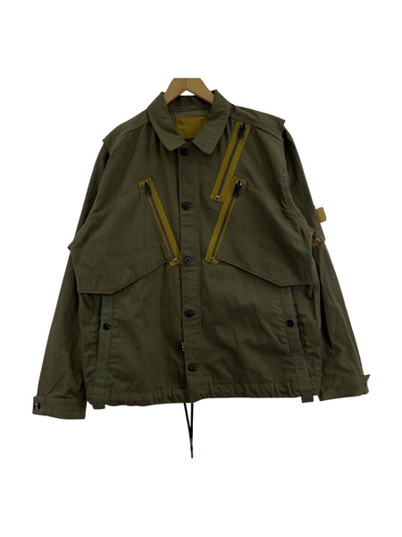 G-STAR RAW ミリタリージャケット SLANTED POCKET ミリタリージャケット sizeXL[値下]