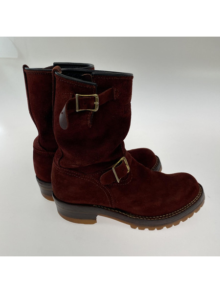 WESCO BOSS スエードエンジニアブーツ 9 1/2 ボルドー