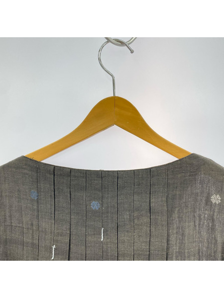 maku textiles kokio タックワンピース　M