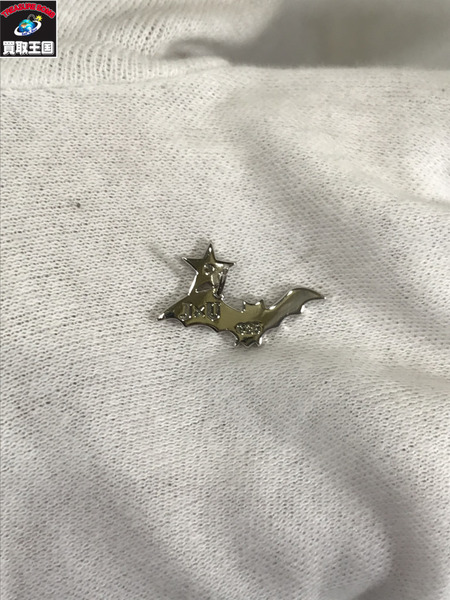 JUSTIN DAVIS SV925 コウモリモチーフ ピアス