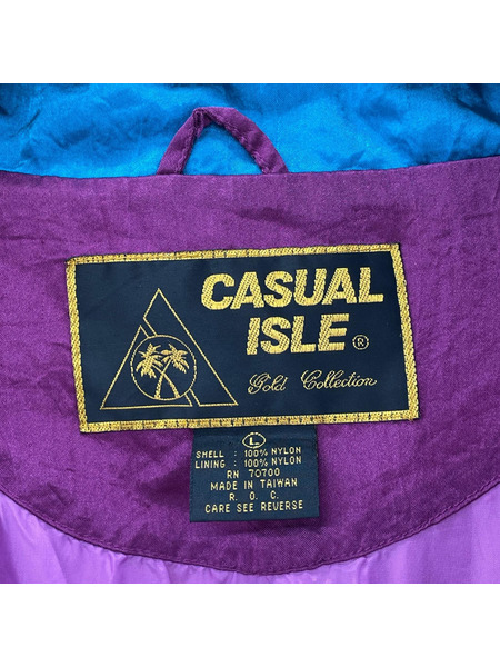 ジャケット CASUAL ISLE ブルゾン 総柄[値下]