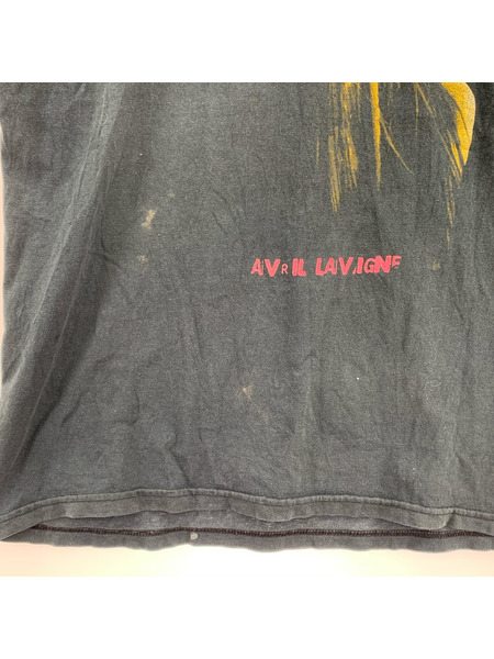 OLD・VINTAGE 半袖Tシャツ・カットソー 00s 2005年 AVRIL LAVIGNE ブラック(M)
