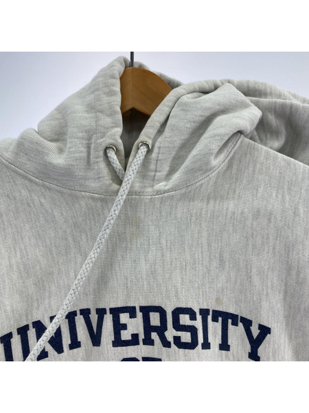 00s champion reverse weave hoodie UofN 白 M[値下]