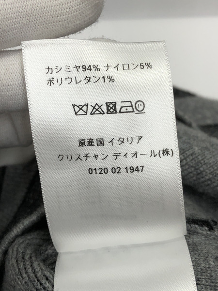 Christian Dior レオパード カシミヤ×ナイ