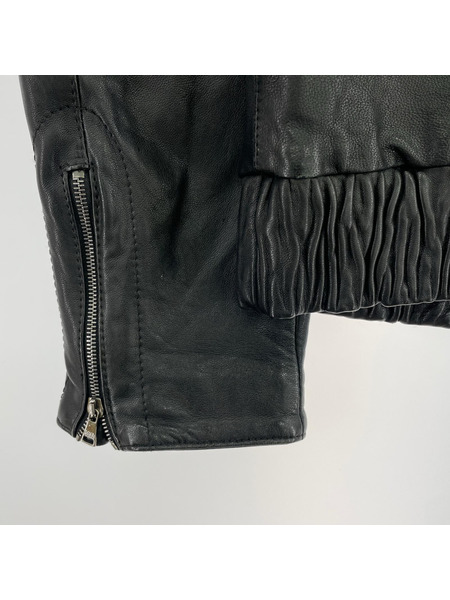 DOLCE&GABBANA レザージャケット Leather Jacket G9K81L 44