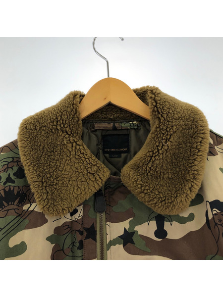HYSTERIC GLAMOUR ジャケット カモフラジャケット