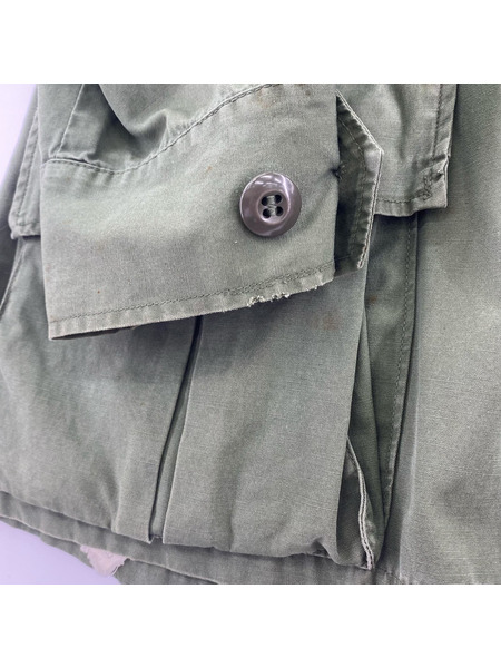 OLD・VINTAGE  60s U.S.ARMY ジャングルファティーグジャケット 3rd ノンリップ