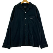 長袖シャツ BREATH SCRIPT LOGO SLAB SHIRT / BLACK