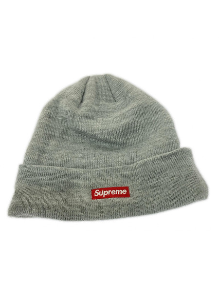 Supreme ニットキャップ S LOGO DEVIL BEANIE GREY