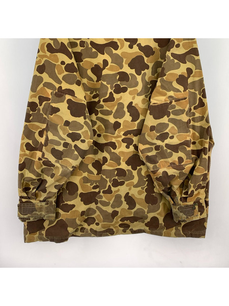 OLD・VINTAGE ジャケット 80s GAMEHIDE ダックハンターカモ L KHK