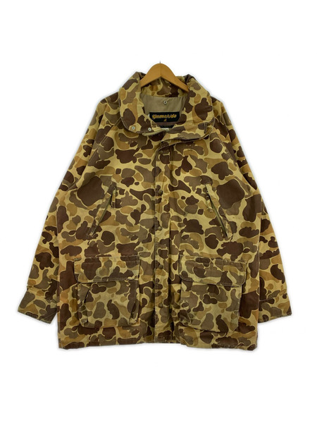 OLD・VINTAGE ジャケット 80s GAMEHIDE ダックハンターカモ L KHK