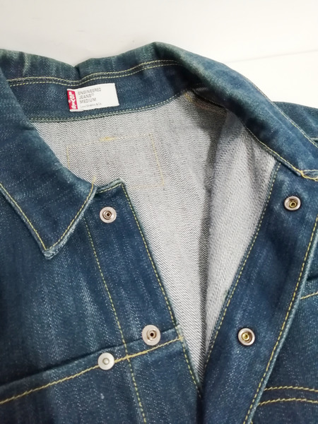 LEVI'S engineered jeans 70100-07 Gｼﾞｬﾝ ﾃﾞﾆﾑｼﾞｬｹｯﾄ/M[値下