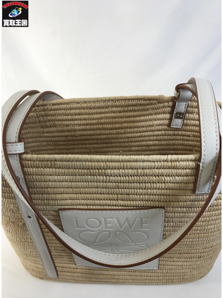 LOEWE/スクエアバスケットバッグ/スモール[値下]