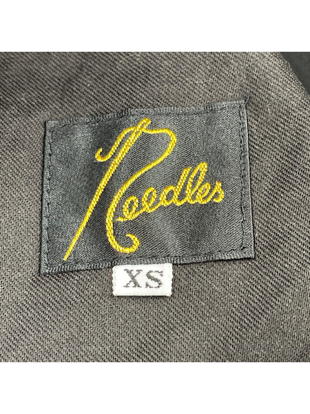 Needles PIPING COWBOY PANT イージーパンツ XS ブラック×イエロー