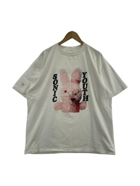 . 半袖Tシャツ・カットソー insonnia sonic youth 白 (3)[値下]