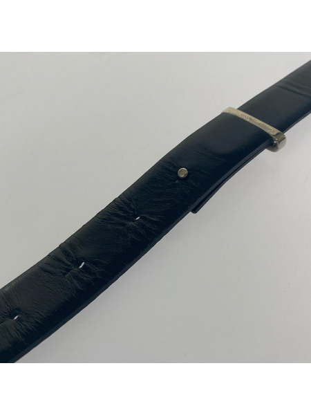 TOGA(VIRILIS) ソノ他 メタルバックル/ウェスタンベルト BLK