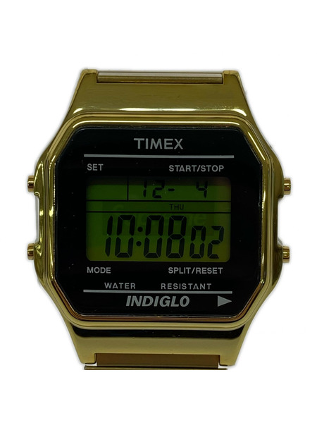 Supreme メンズ時計 TIMEX ゴールド[値下]