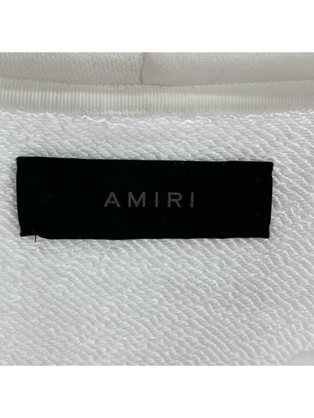 AMIRI パーカー USA製 MA CORE LOGO HOODIE 白 M