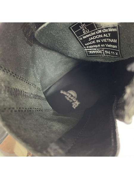 Dr.Martens ブーツ JADON ALT サイドジップ 8ホールブーツ (UK7) ブラック[値下]