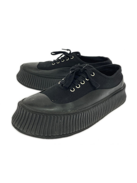 JIL SANDER スニーカー プラットフォーム (42)黒