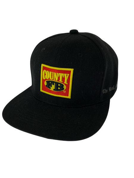 キャップ COUNTY FB 刺繍 ブラック