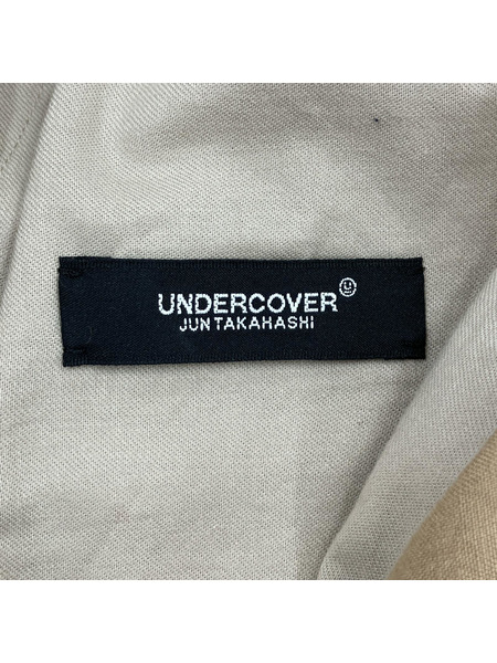 UNDERCOVER 21SS 高密度Li PT リネンイージーパンツ 3 ベージュ UC1A4502-1