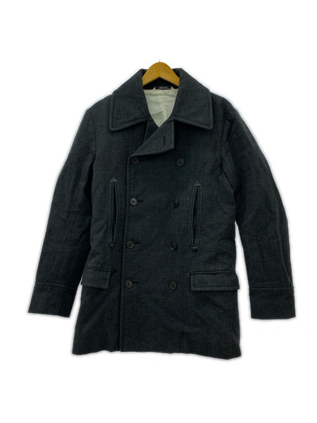 MAISON MARGIELA 14AW REPLICA OSLO PEA COAT Pコート 44 グレー