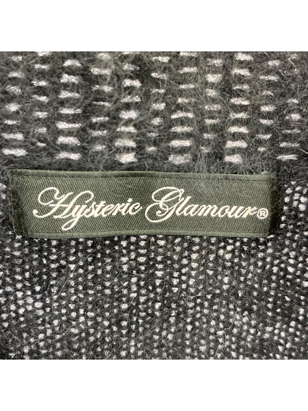 HYSTERIC GLAMOUR ニット・セーター meowウールニット(F)黒