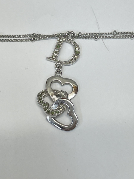 DIOR 3連ハート Dロゴネックレス｜商品番号：2200012300947