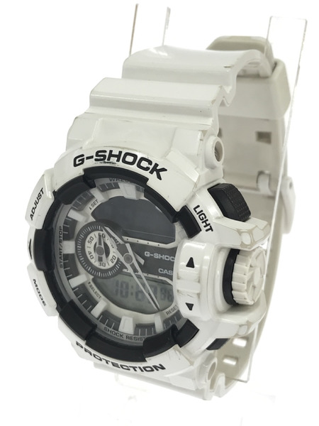 G-SHOCK クォーツ腕時計 ラバー WHT