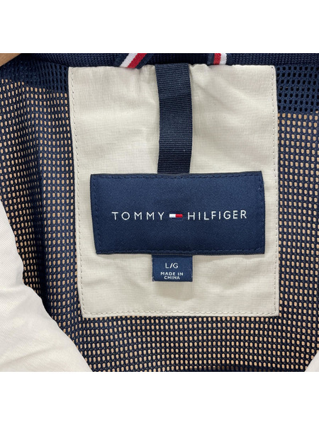 TOMMY HILFIGER ジップアップジャケット ベージュ (L)[値下]