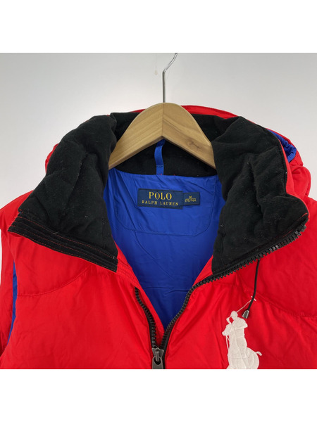 POLO RALPH LAUREN　ダウンベスト　レッド