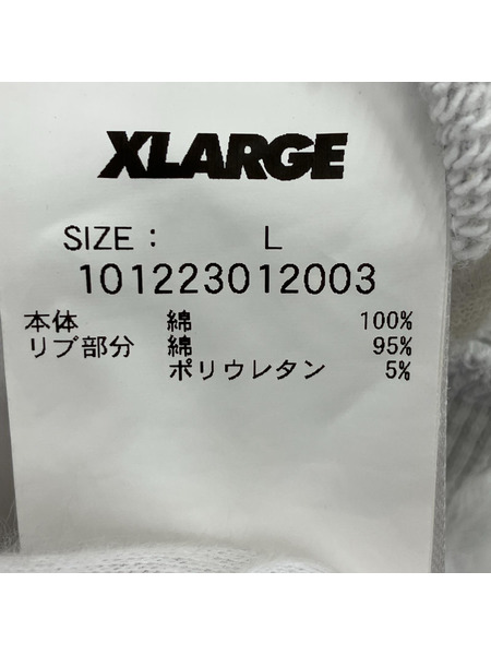 XLARGE スウェット・トレーナー カレッジロゴ GRY L[値下]