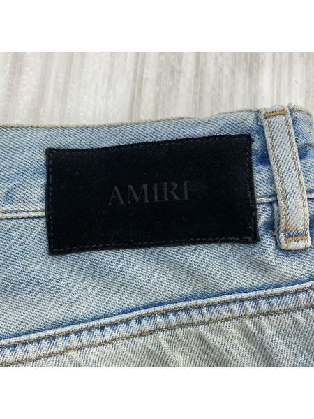 AMIRI 26SS MX1 STRAIGHT FLARE JEAN 32 サックス