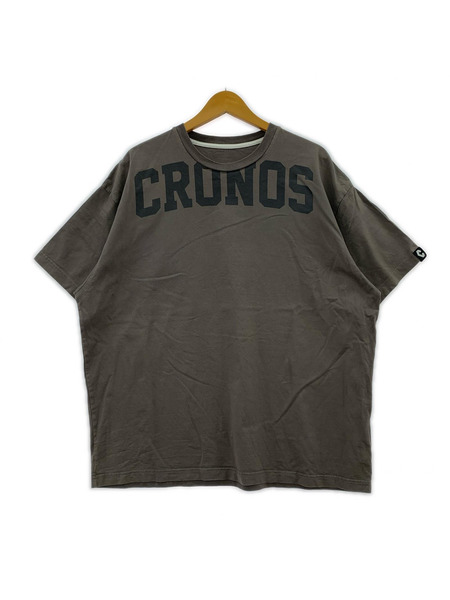 半袖Tシャツ・カットソー CRONOS  フロントロゴ L グレー