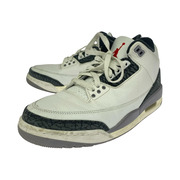 NIKE スニーカー AIR JORDAN 3 RETRO CEMENT GREY CT8532-106 26.5cm[値下]