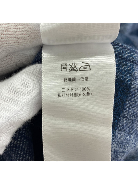 patagonia 長袖シャツ チェック 紺（S）[値下]