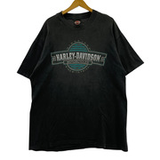 Harley-Davidson 半袖Tシャツ・カットソー 90s Emblem Print Tee BLK XL