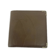 コンパクトウォレット カルティエ ベージュ コンパクトウォレット