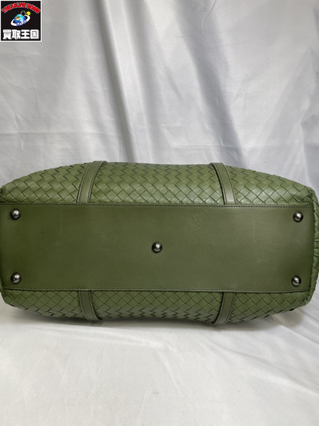 トートバッグ BOTTEGA VENETA/イントレチャート/グリーン/180177