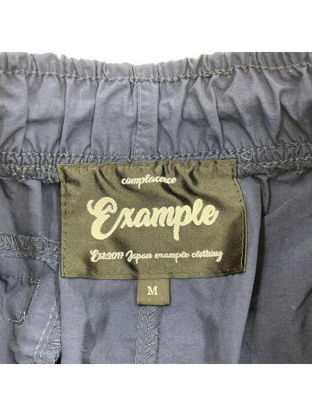EXAMPLE パンツ ナイロンパンツ/ネイビー